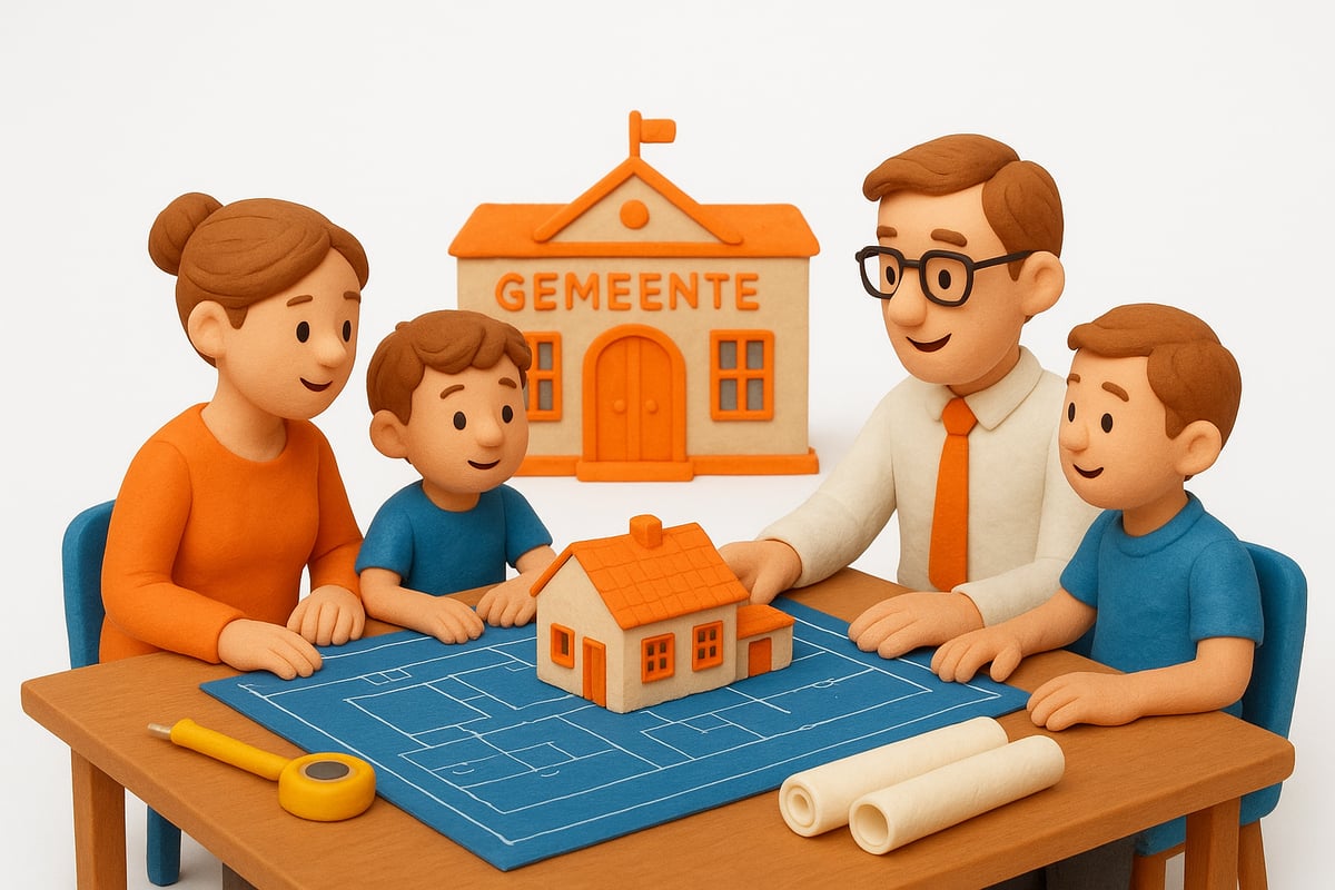 Bouwtekening en omgevingsvergunning: zo werkt het