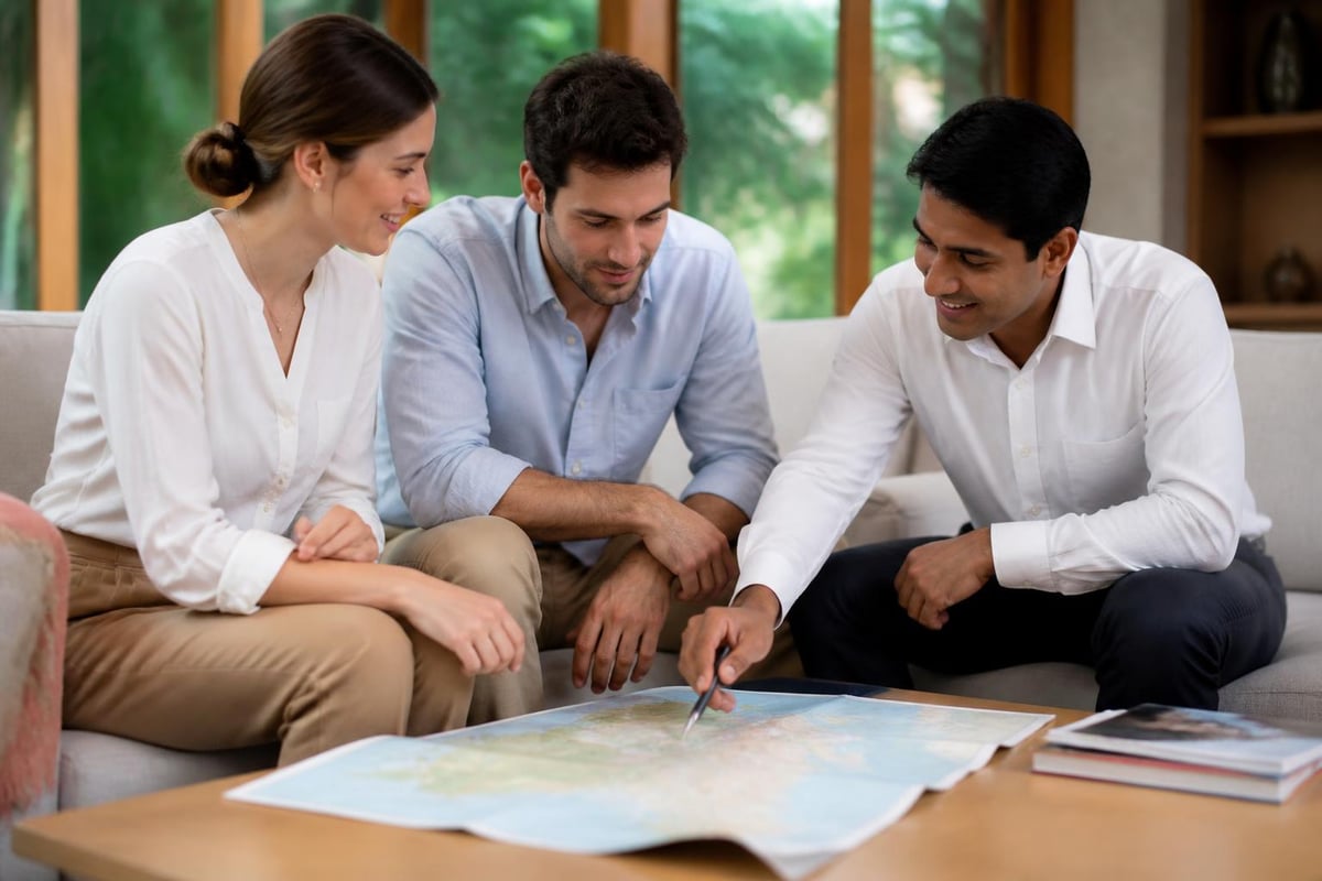 Guided trip planning process
