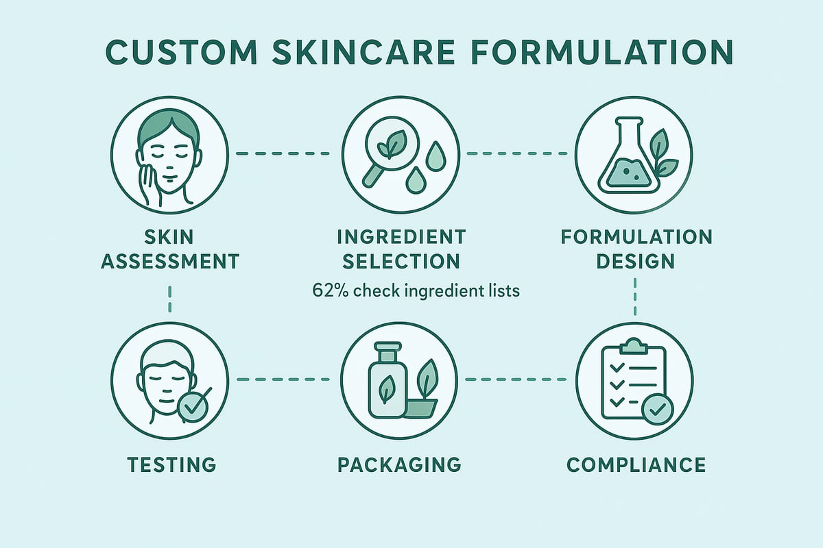 Step-by-Step Guide to Custom Skincare Formulation