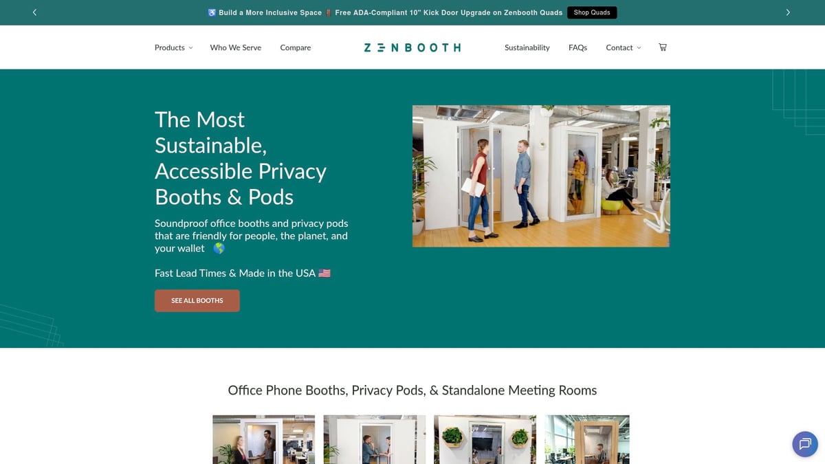 9 Essential Affordable Office Phone Booth Picks for 2025 - Zenbooth Solo