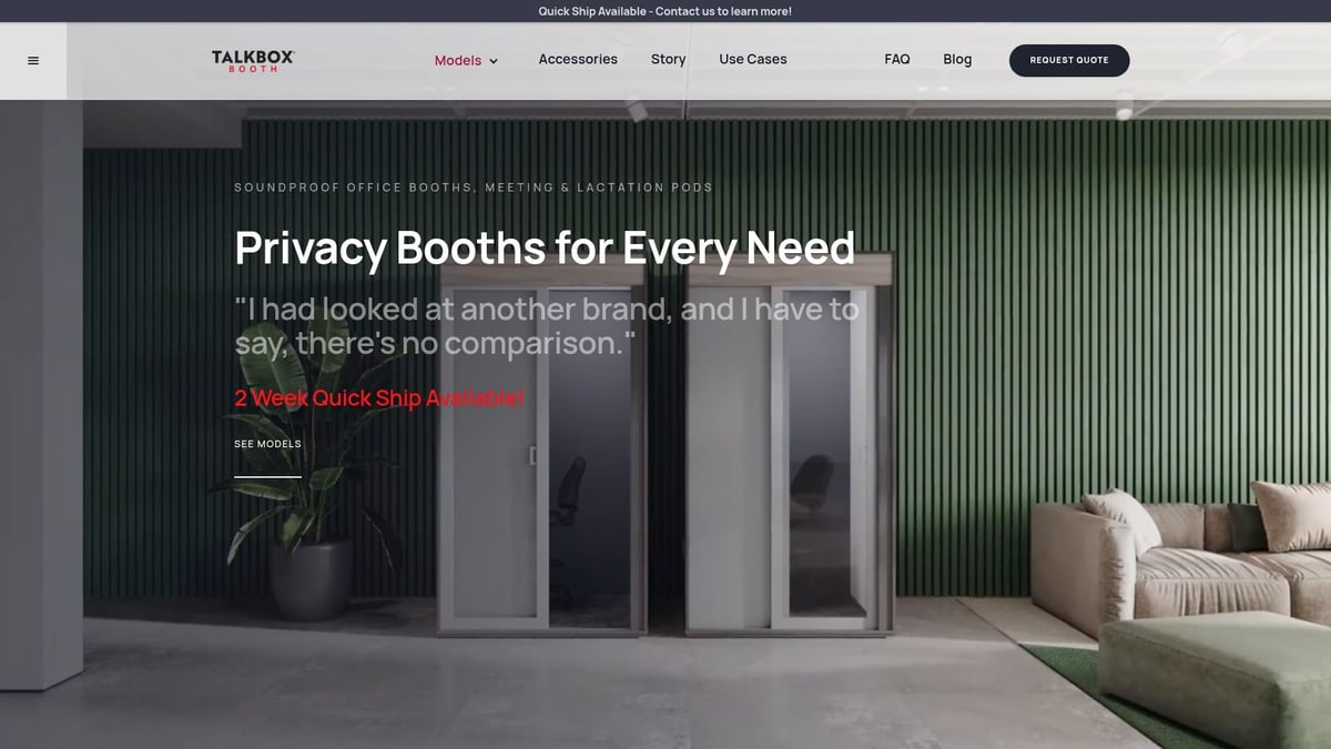 9 Essential Affordable Office Phone Booth Picks for 2025 - TalkBox Single