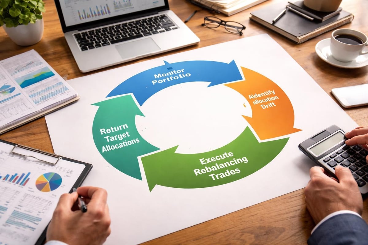 Portfolio rebalancing process
