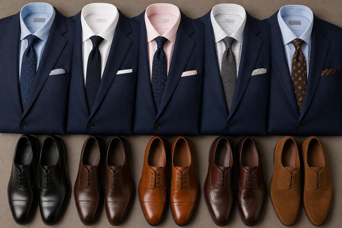 Suit styling combinations