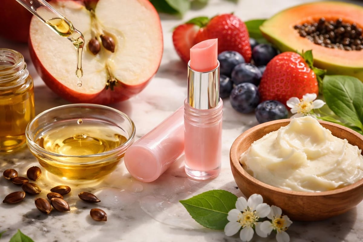 Ingredient synergy in lip care