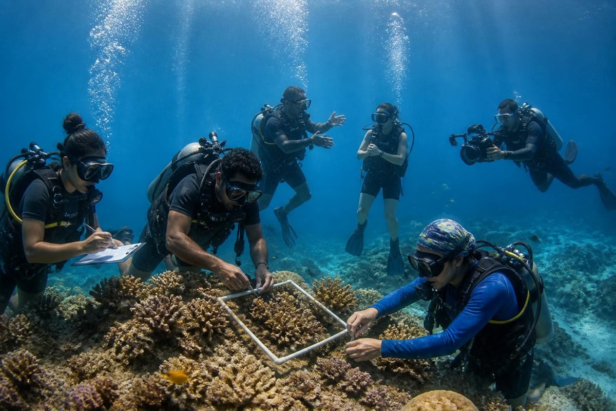 Diving community diversity