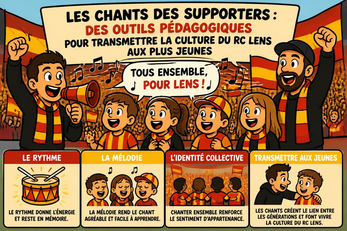Chants supporters lens