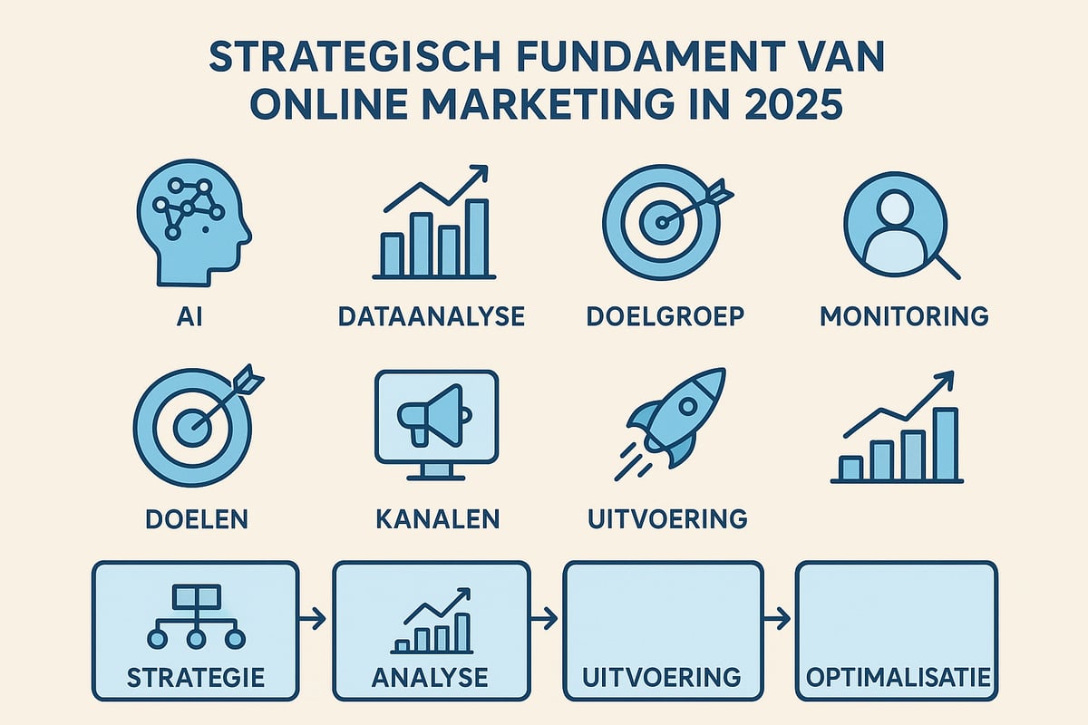 Het Strategisch Fundament van Online Marketing in 2025