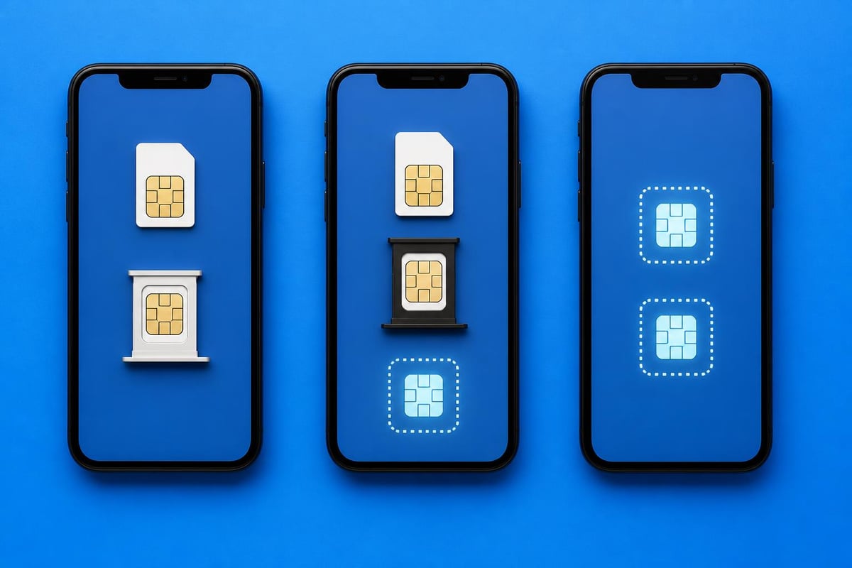 Dual SIM setup options
