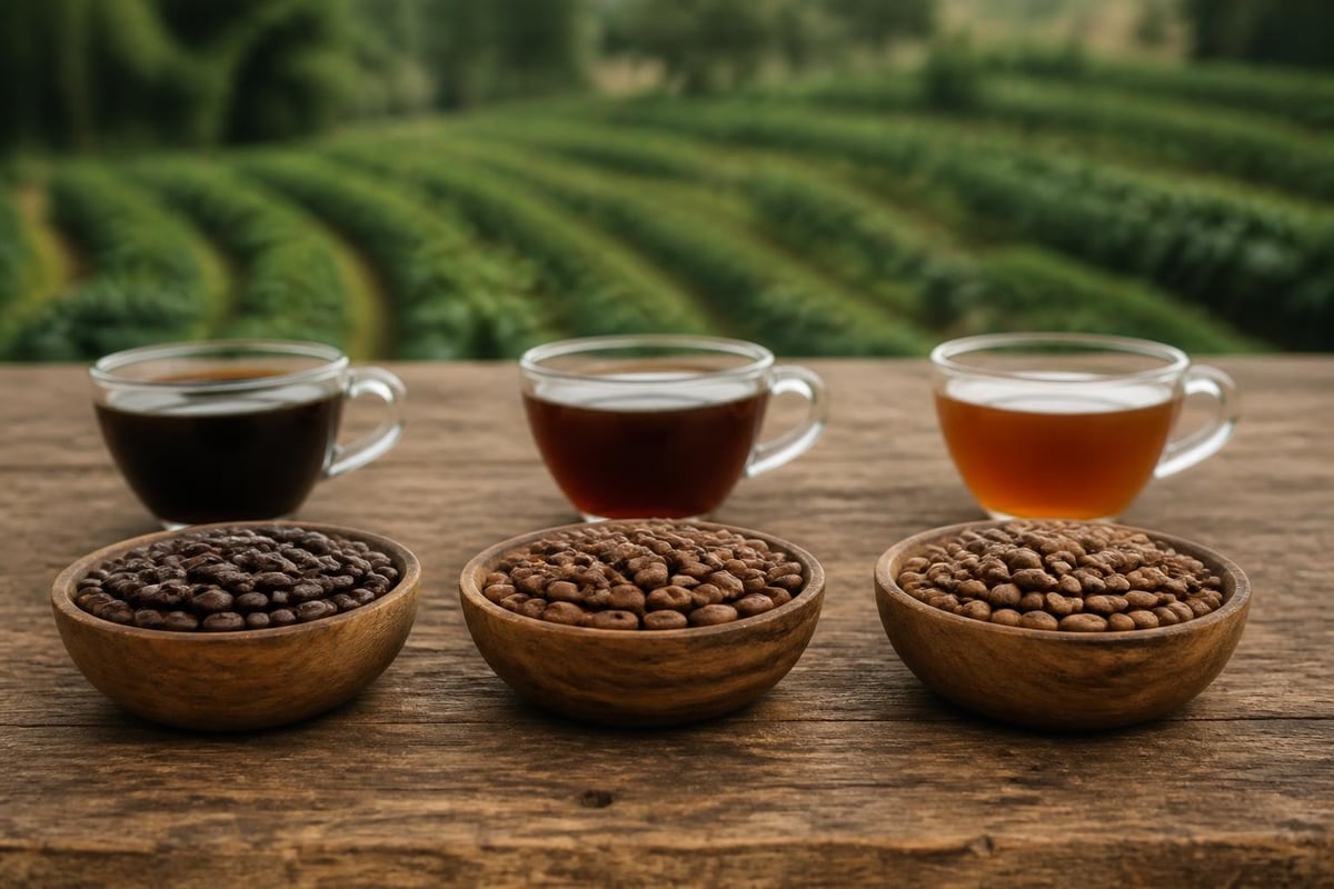 Coffee flavor profiles