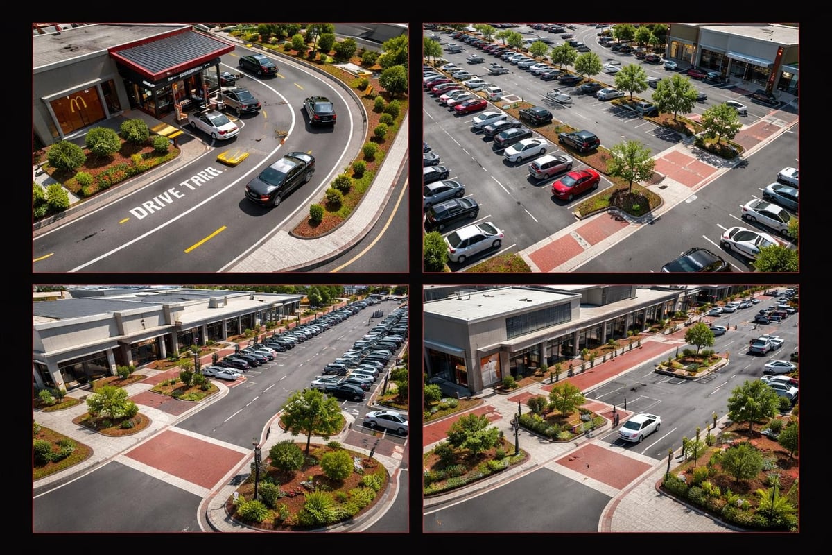 Commercial paving applications