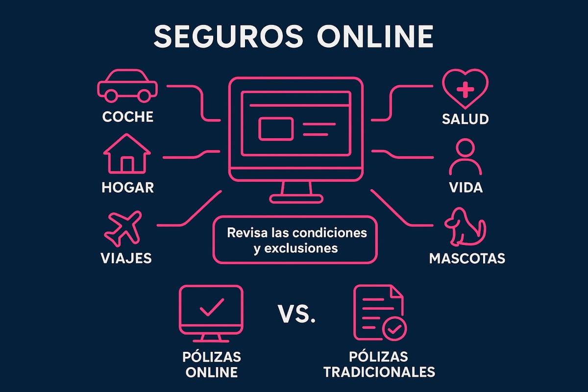 Seguros Por Internet: Guía Esencial Para 2026 2 Tipos de Seguros Disponibles Online