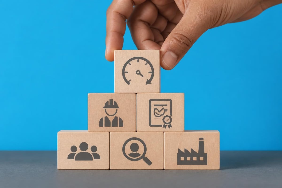 Temporary staffing evaluation criteria
