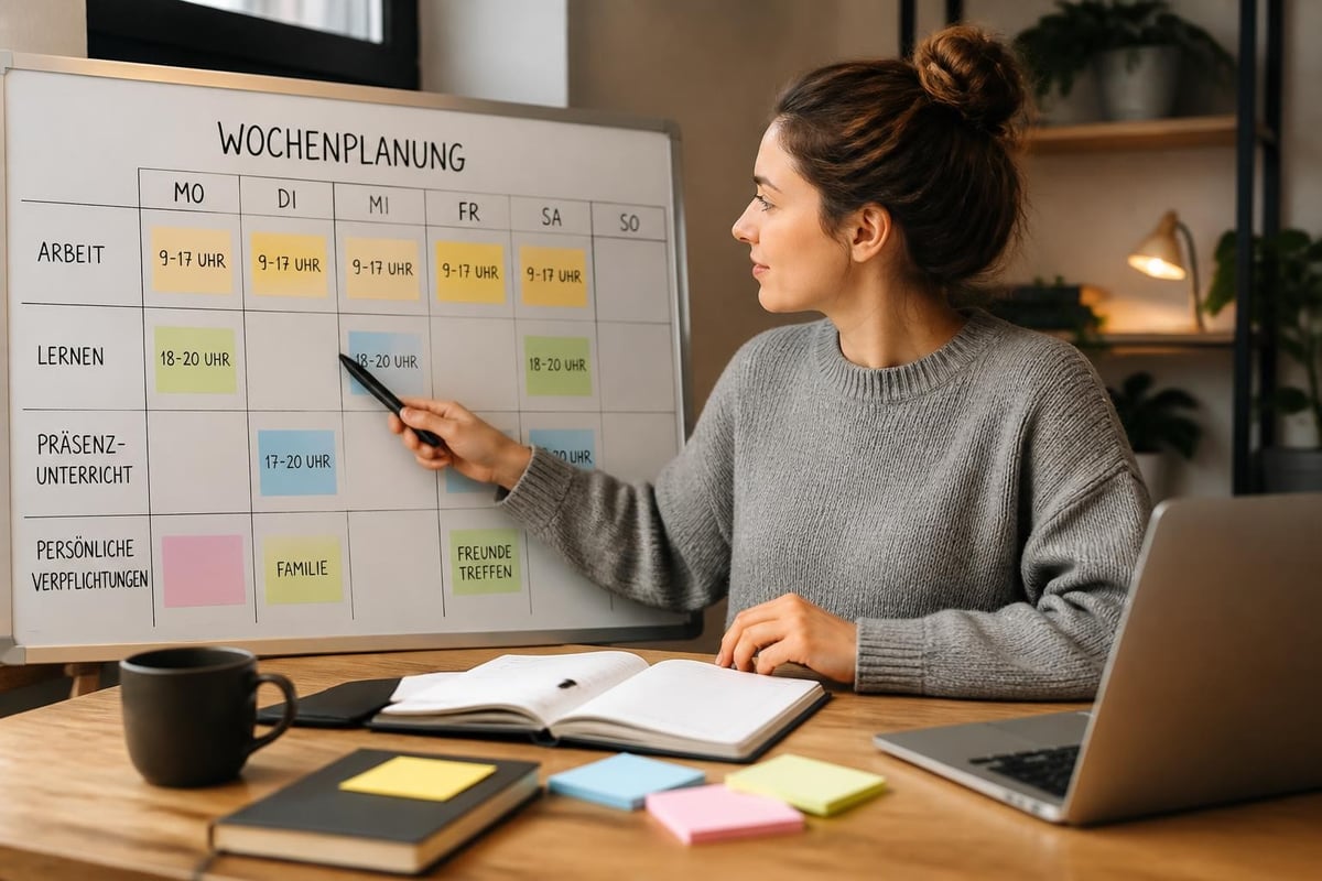 Zeitmanagement berufsbegleitende Ausbildung