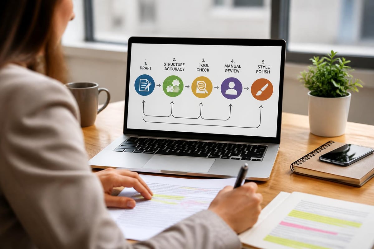 Integrated grammar workflow
