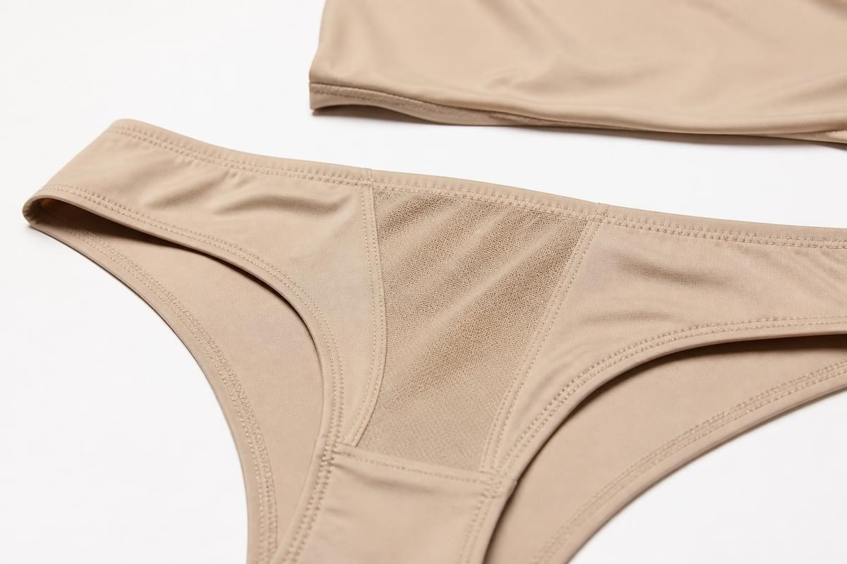 Activewear thong features