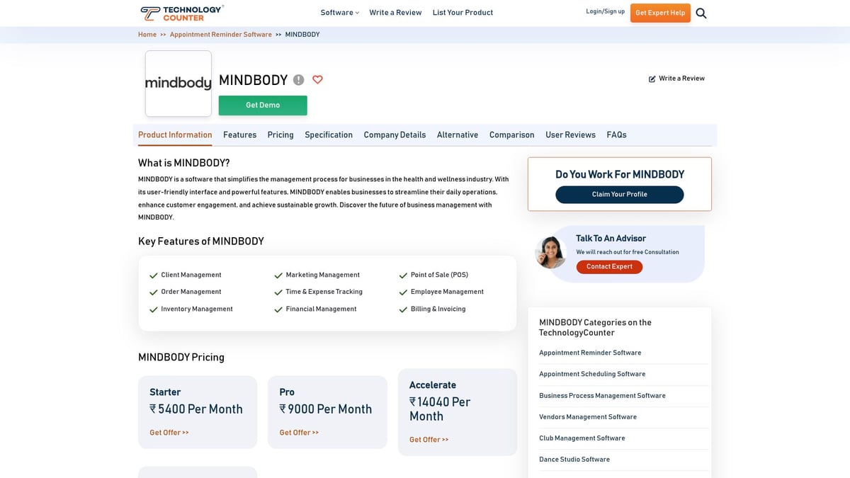 7 Top Salon Software India Picks for Effortless Management 2025 - MINDBODY