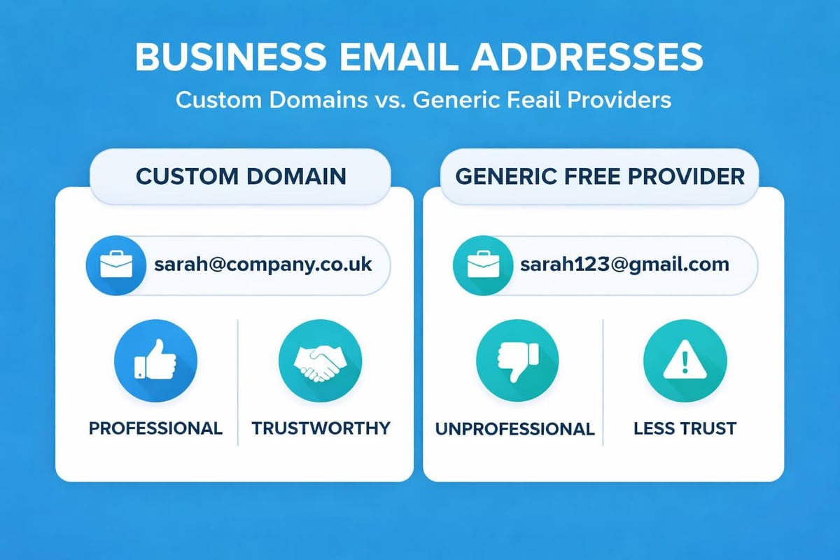 Email credibility comparison