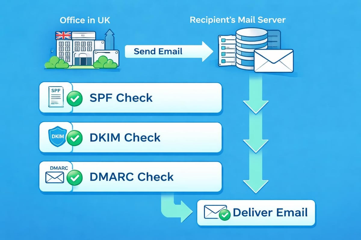 Email security authentication