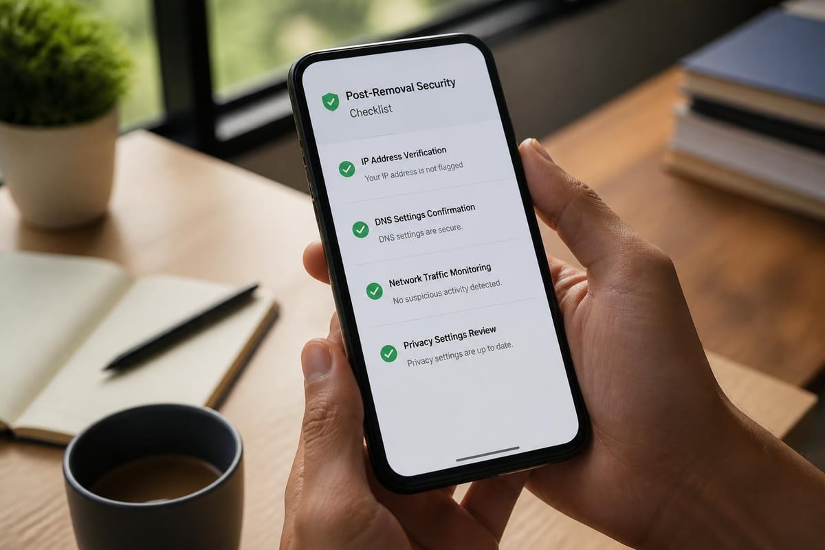 VPN security verification