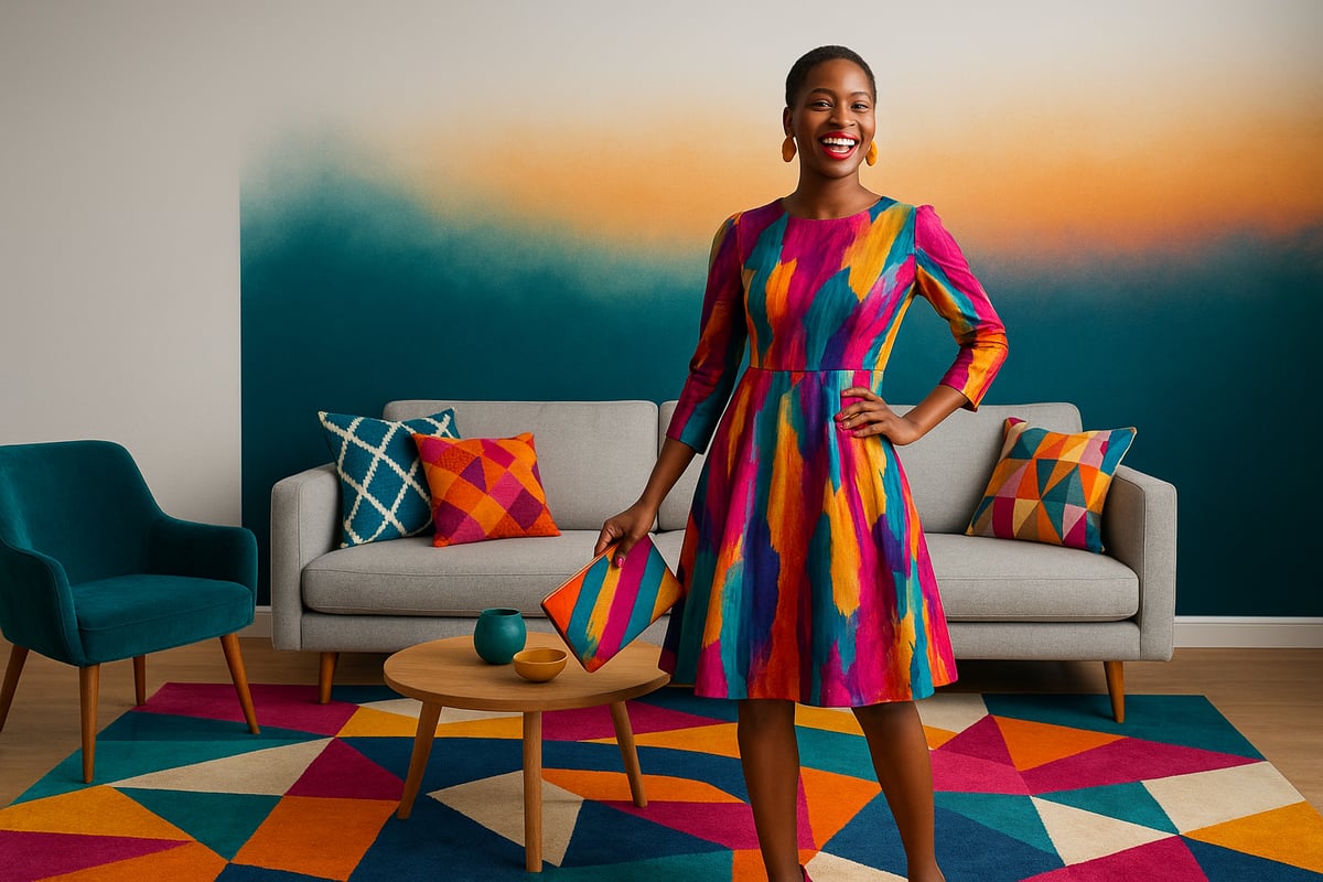 How to Incorporate Colourful Patterns into Your Space or Wardrobe