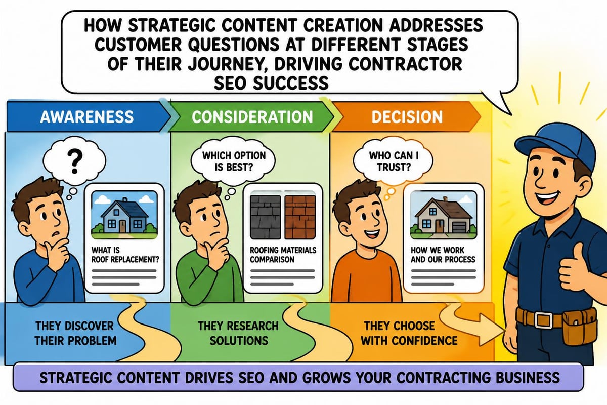 Content strategy for contractors