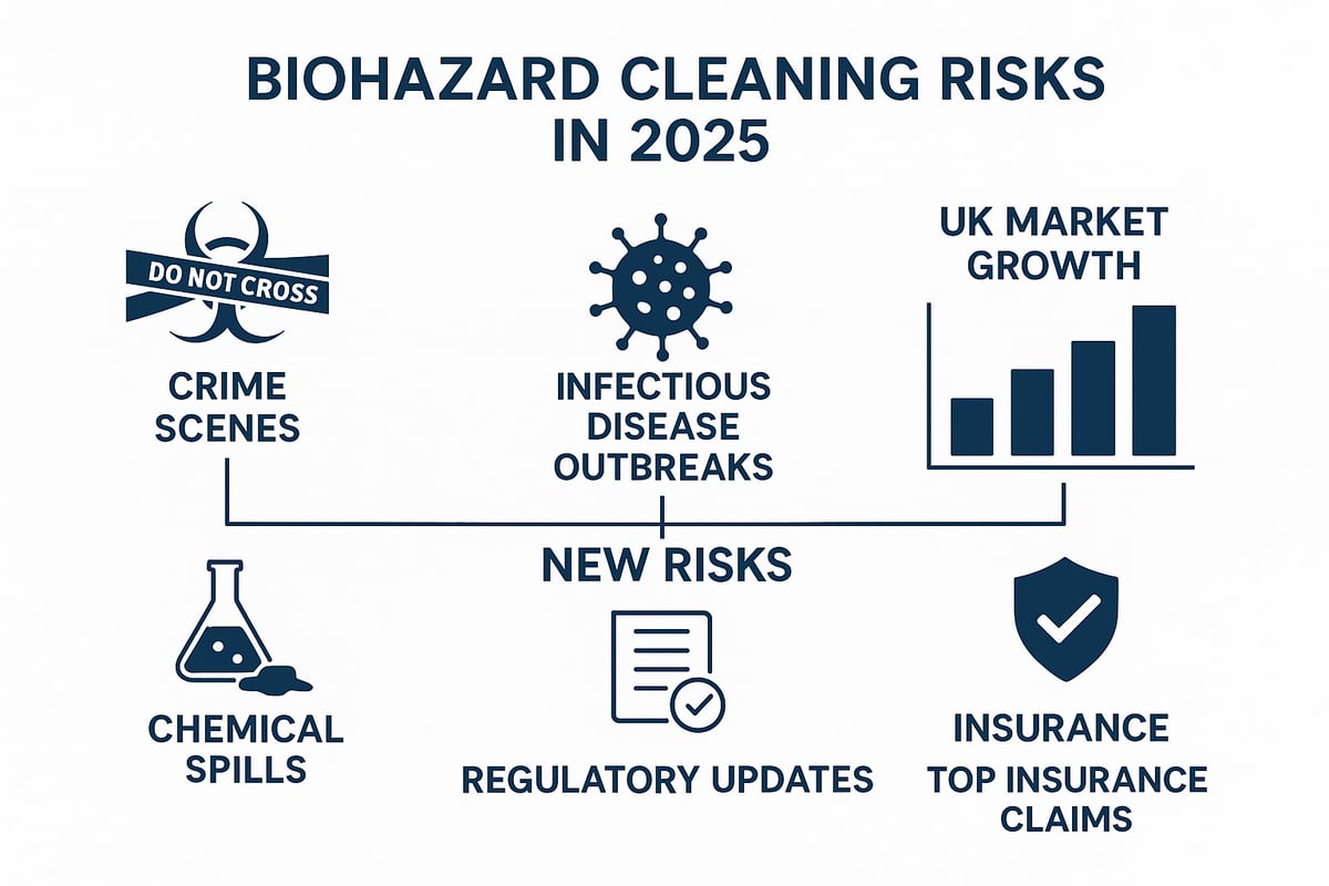 Understanding Biohazard Cleaning Risks in 2025