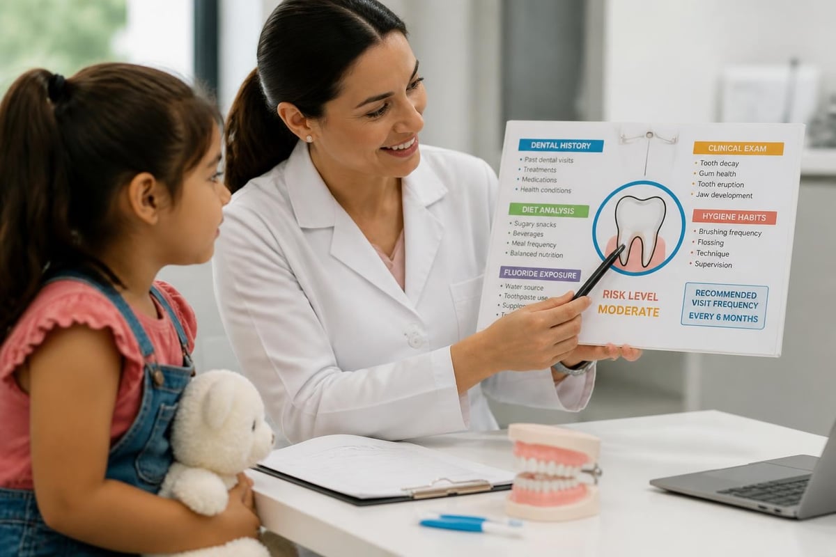 Pediatric dental examination