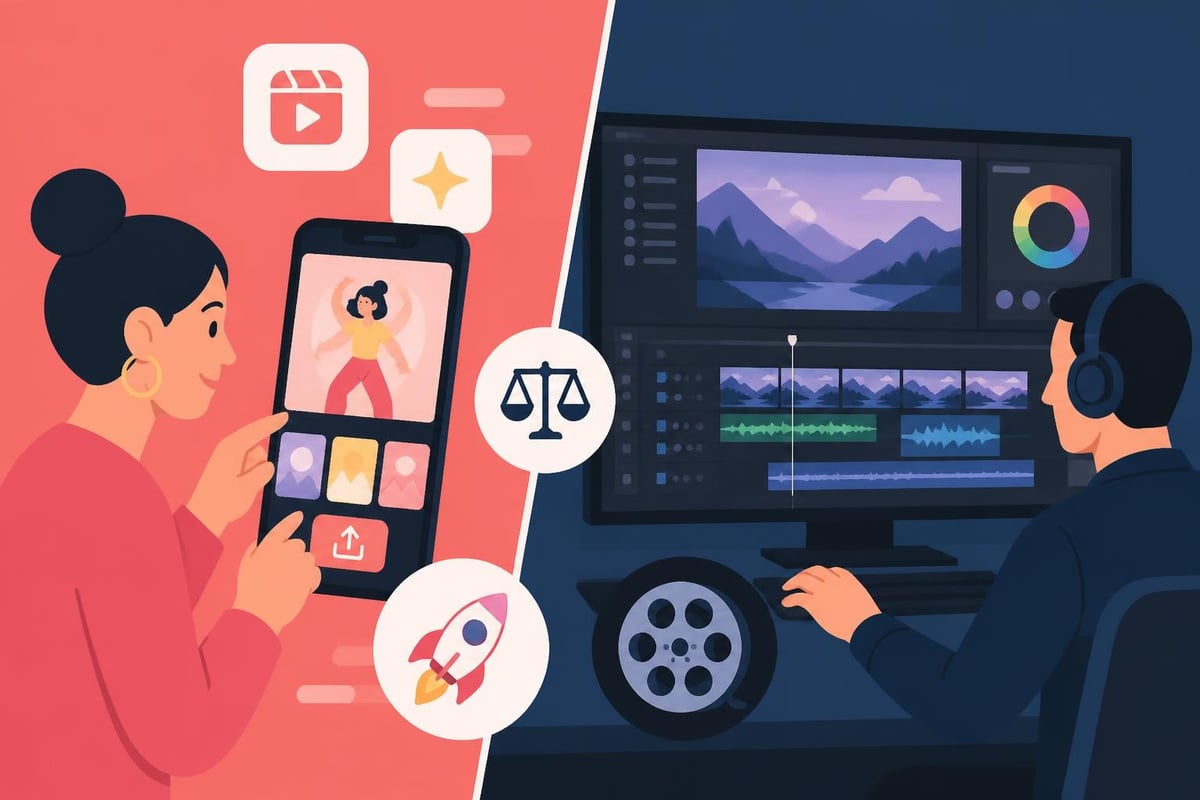 Content workflow differences