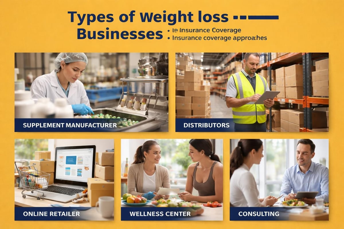 Weight loss products business categories