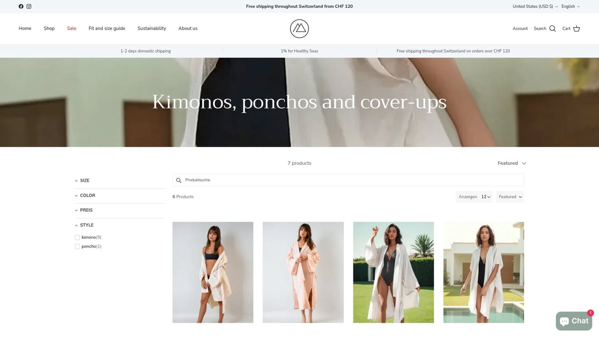 8 Trendige Beach Vacation Outfits 2025 Für Deinen Urlaub - Kimono Cover-Up von MAIN Design