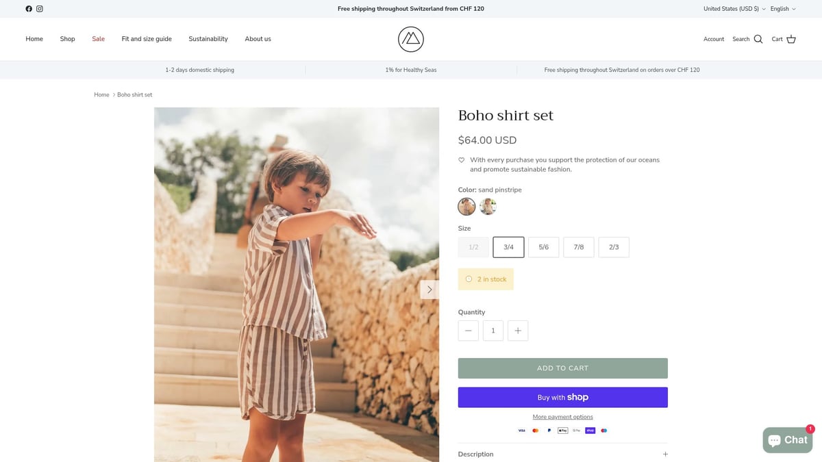 8 Trendige Beach Vacation Outfits 2025 Für Deinen Urlaub - Boho Shirt Set für Kinder von MAIN Design