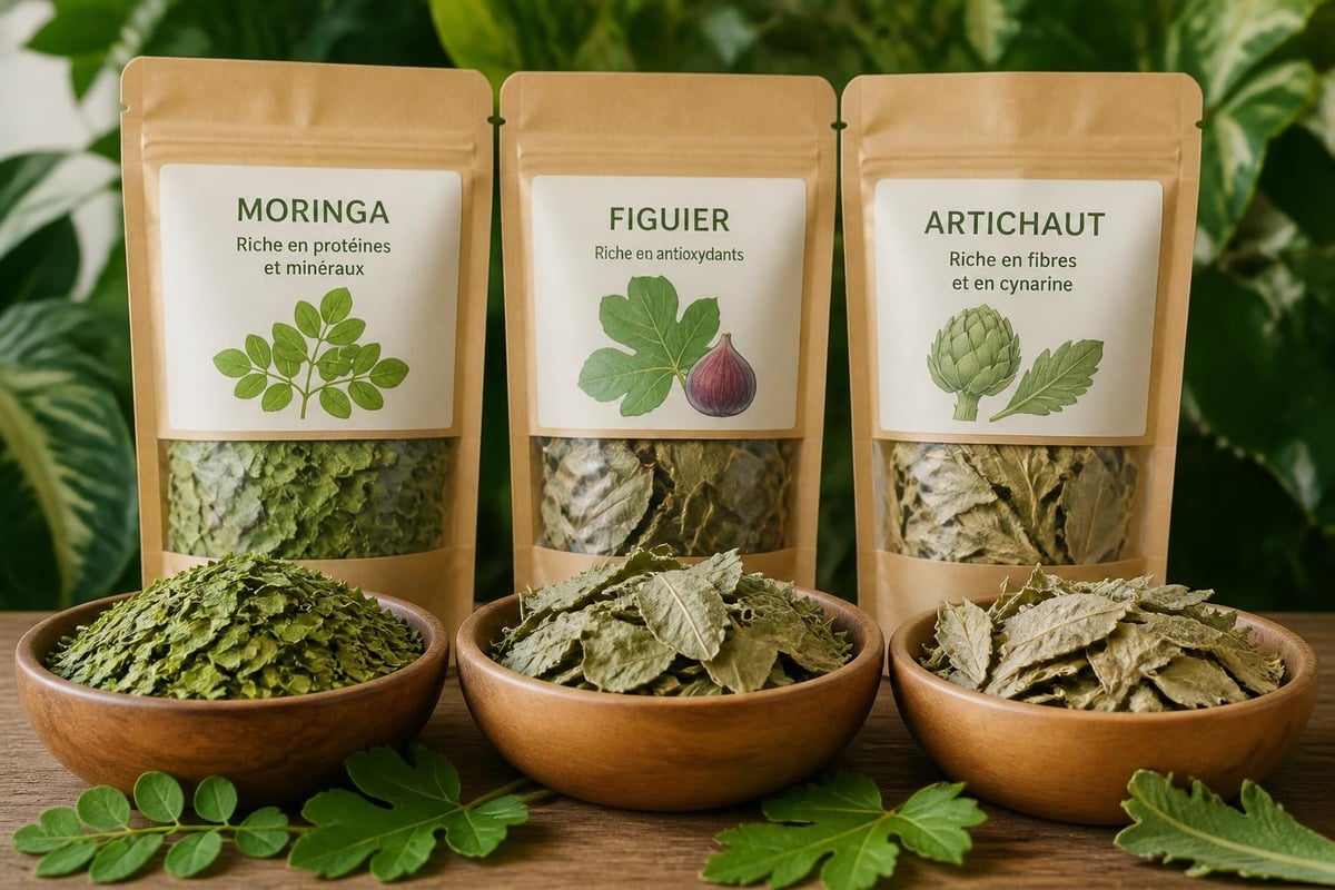 Diversité nutritionnelle des feuilles séchées
