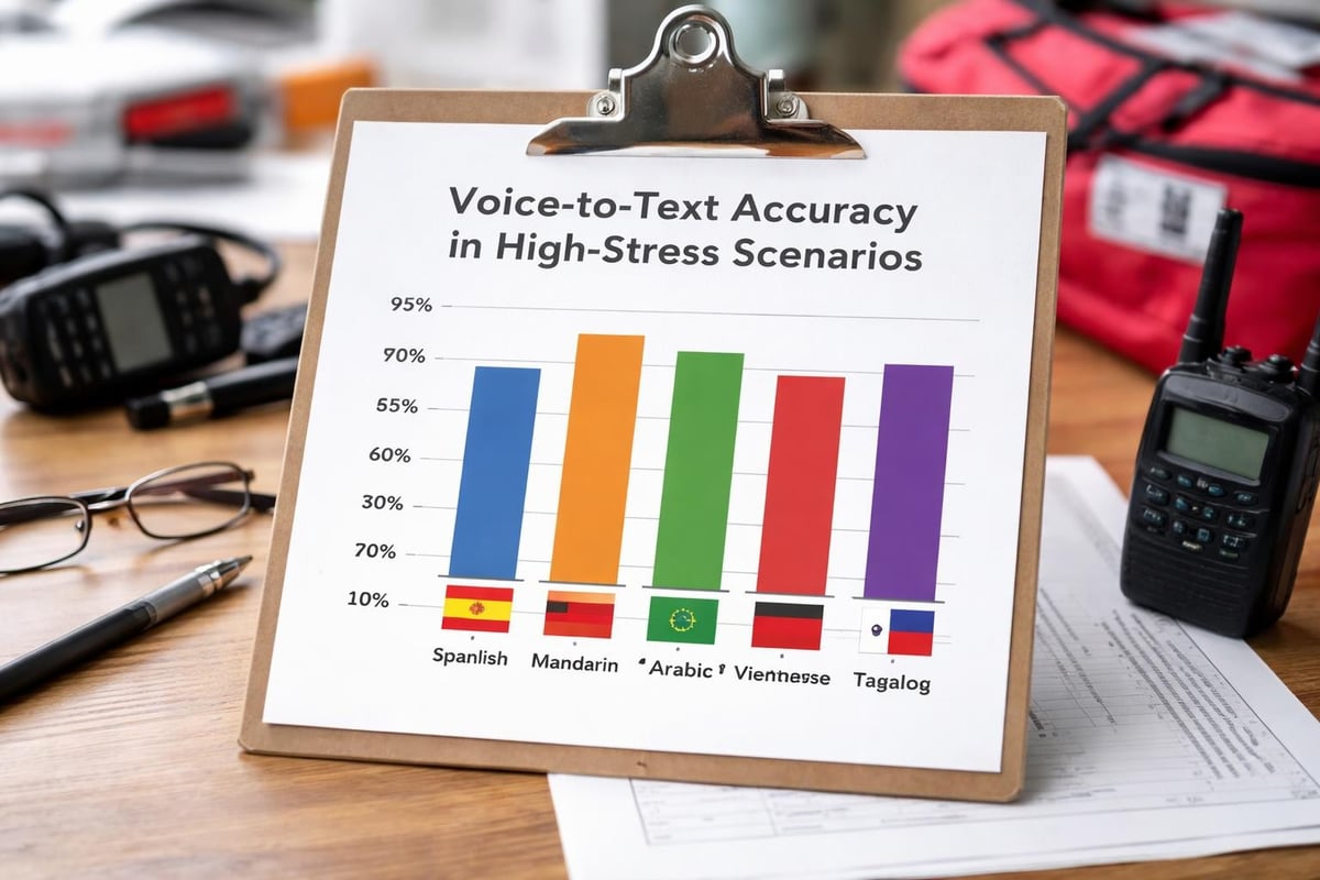 Language accuracy comparison