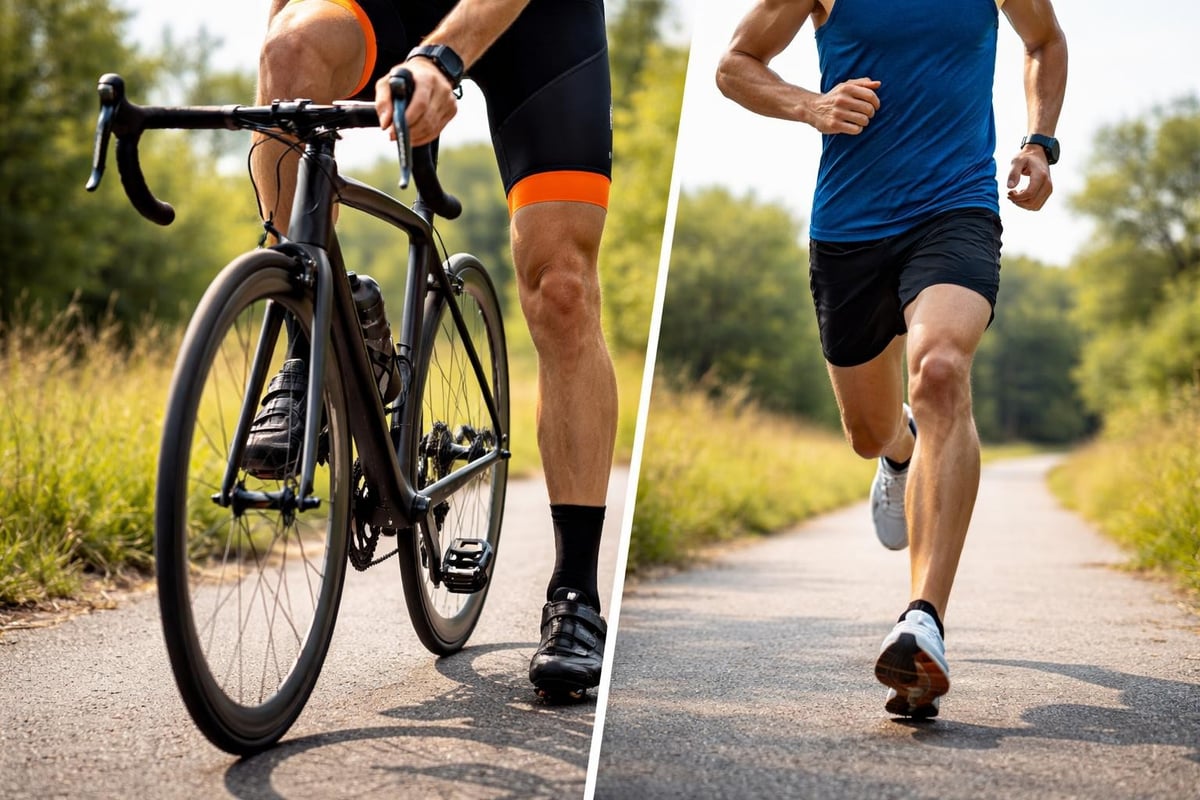 Brick workout transition