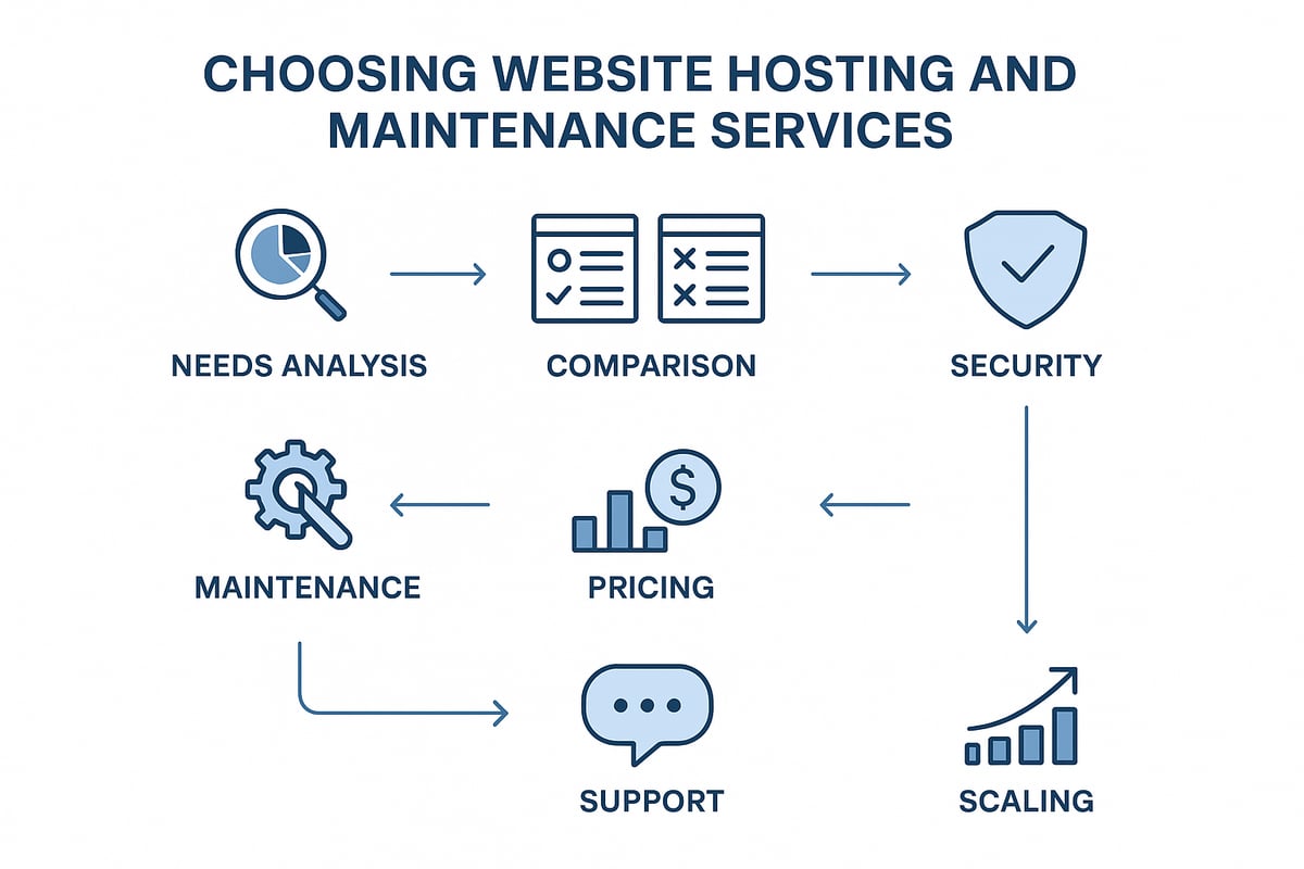 Step-by-Step Guide: Choosing the Right Hosting and Maintenance Provider