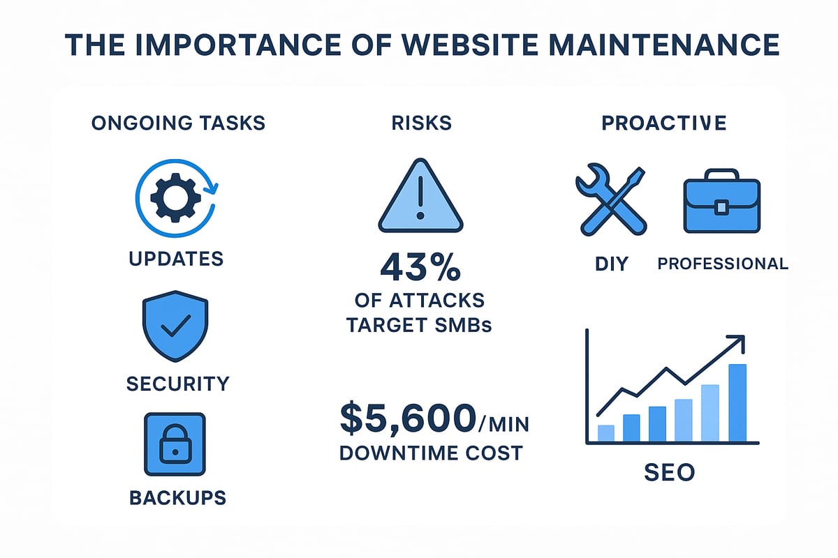 The Importance of Website Maintenance: What, Why, and How