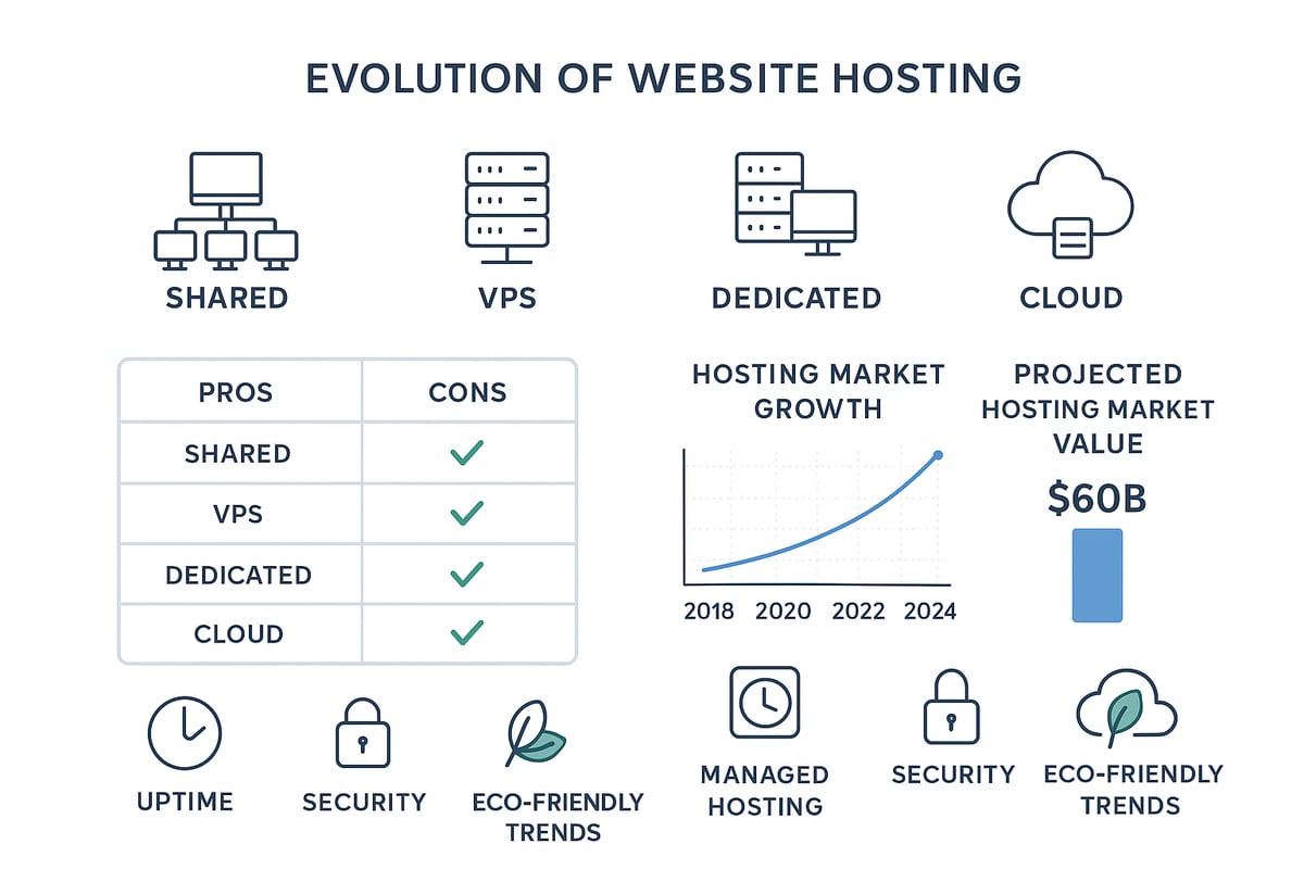 Understanding Website Hosting: Types, Features, and Trends