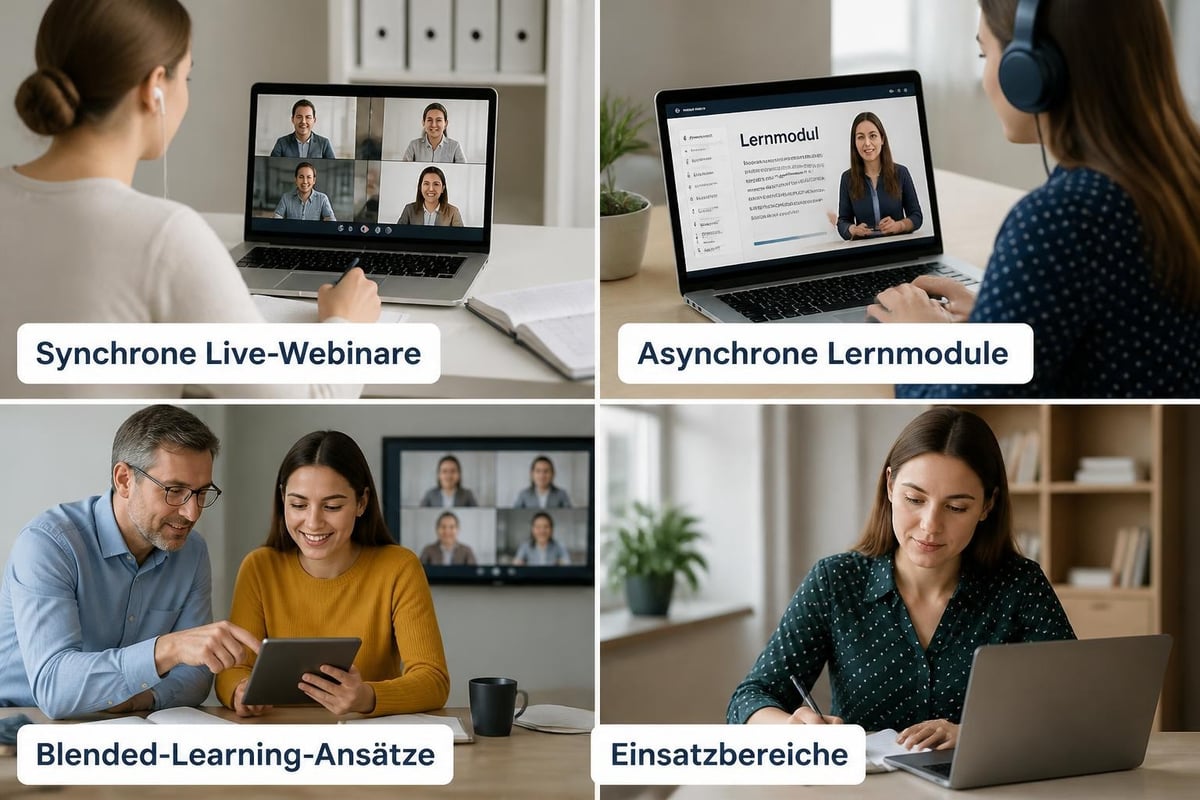 Digitale Lernformate im Vergleich