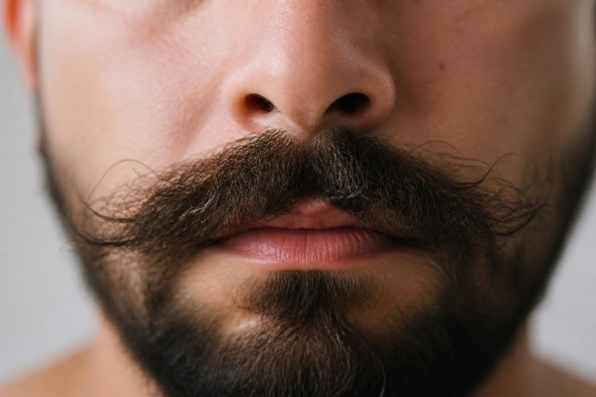 Cross-section showing follicle damage from improper grooming