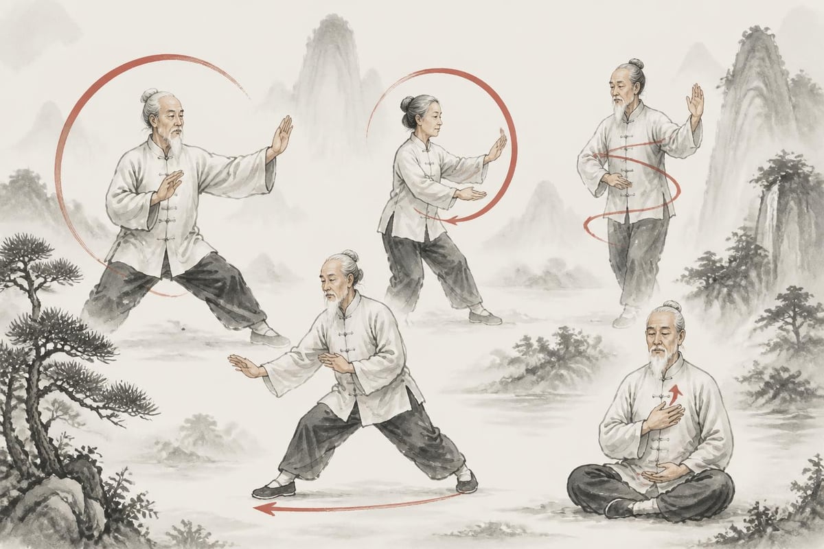 Basic tai chi movements