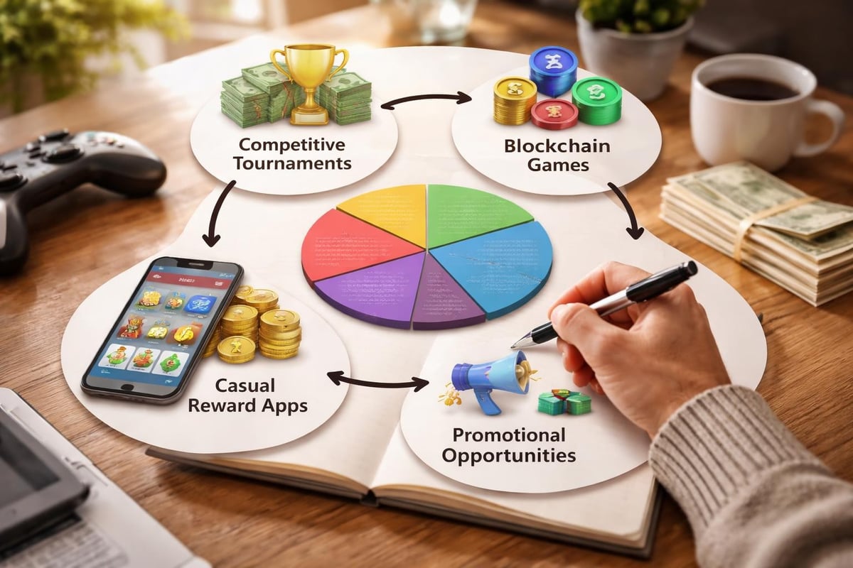 Gaming income diversification
