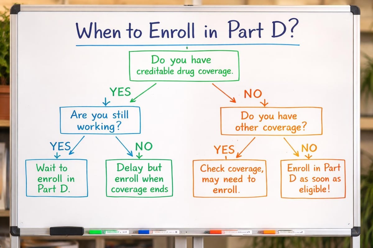Medicare Creditable Coverage: What You Need to Know 3 Medicare coverage options flowchart
