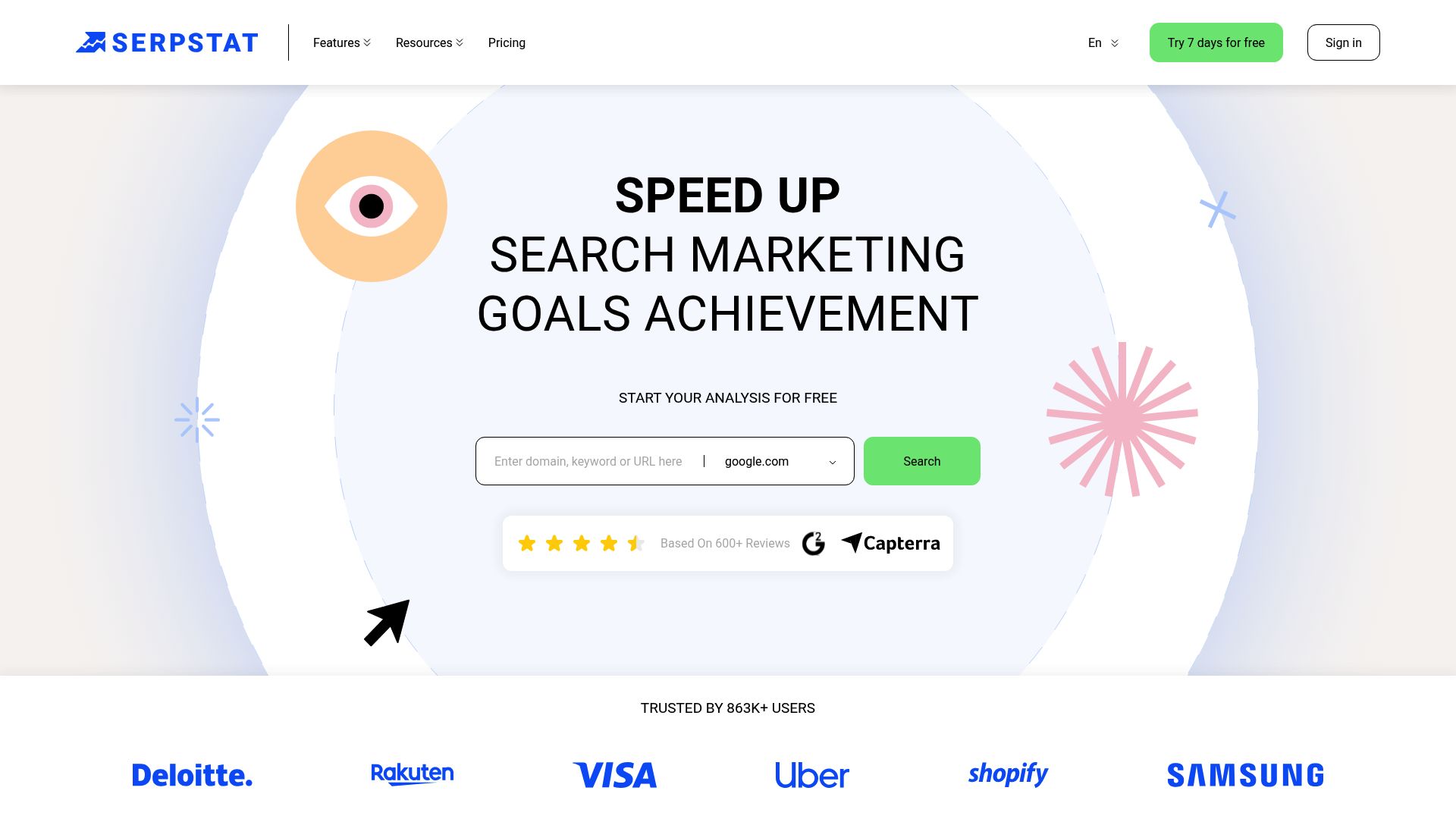 10 Best Free SEO Tools to Boost Your Rankings in 2025 - Serpstat Free Plan