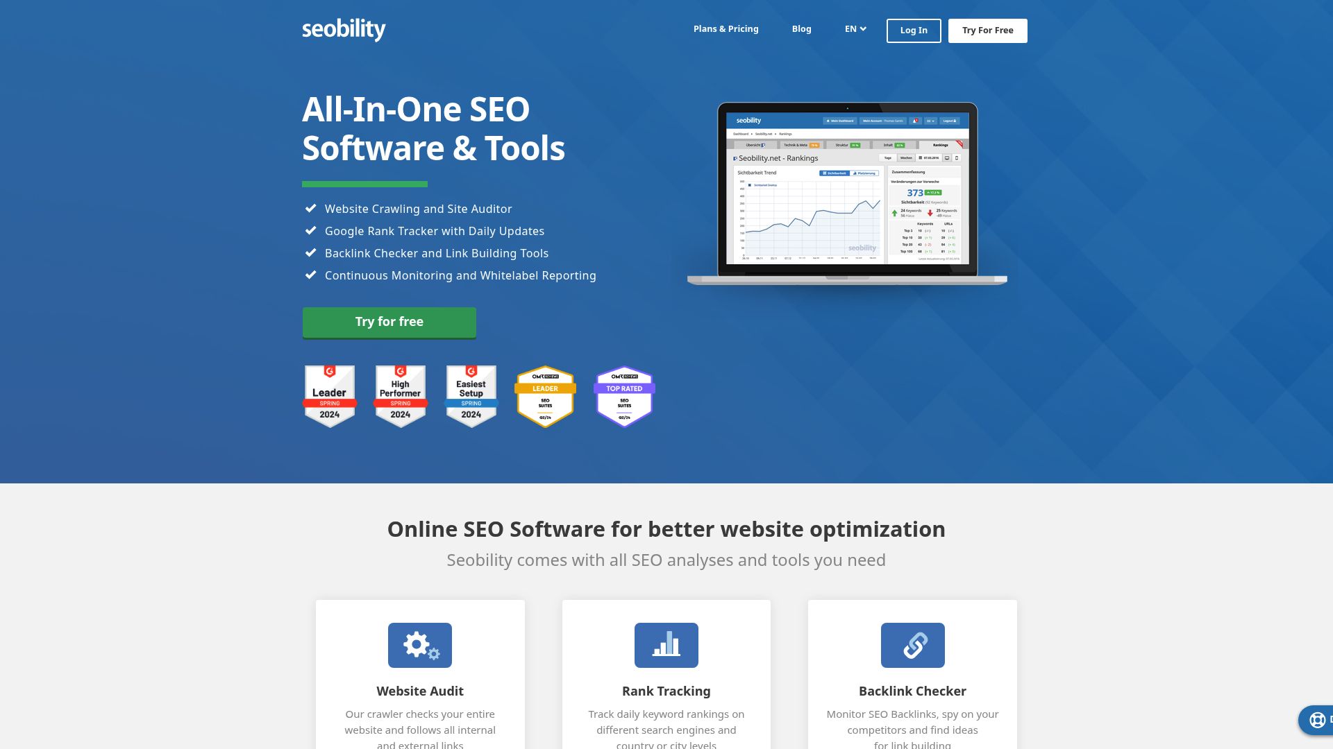 10 Best Free SEO Tools to Boost Your Rankings in 2025 - Seobility SEO Checker