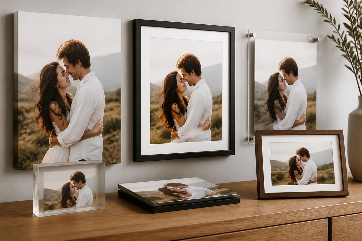 Framing and finishing options