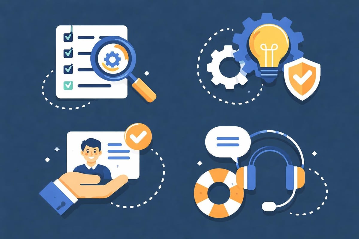 Provider evaluation criteria