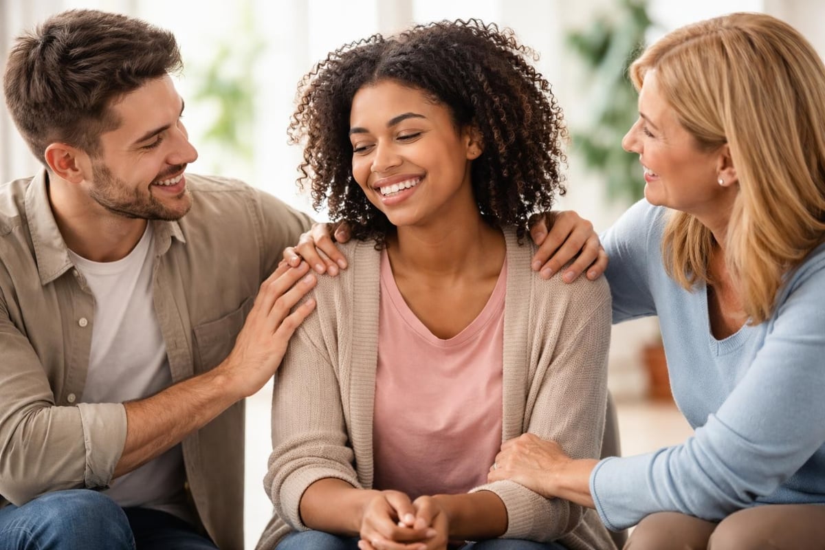 Emotional support accelerating recovery