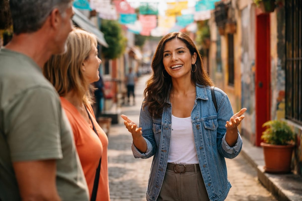 Cultural immersion on walking tours