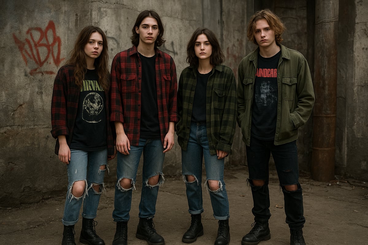 Wat is Grunge Kleding? Oorsprong en Evolutie