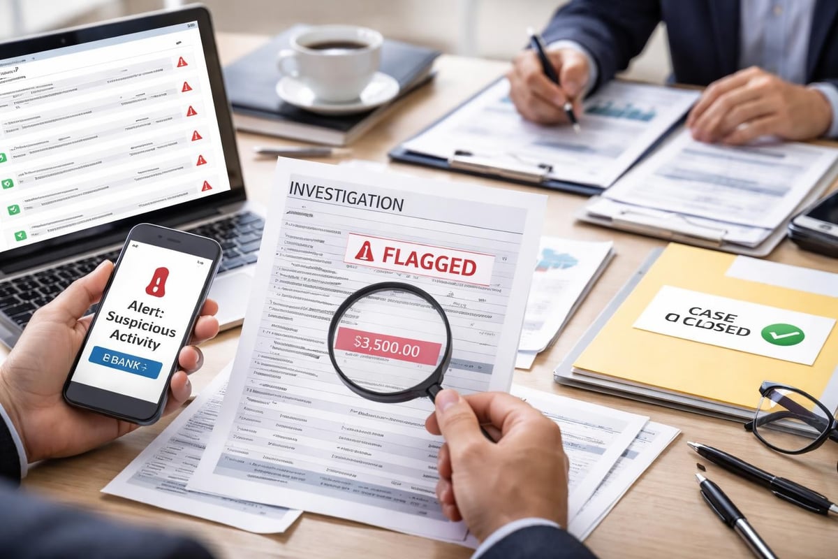 Fraud detection workflow